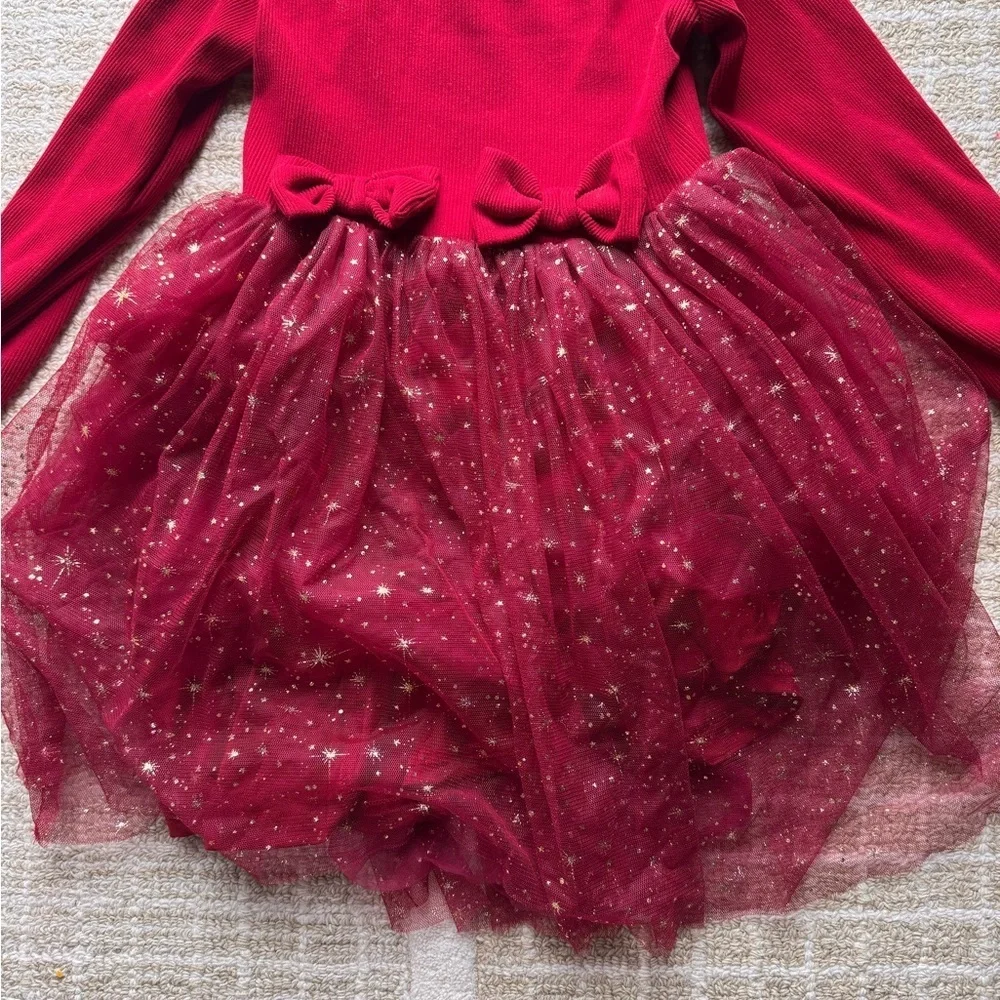 Red Sparkle Kids Costume Dress